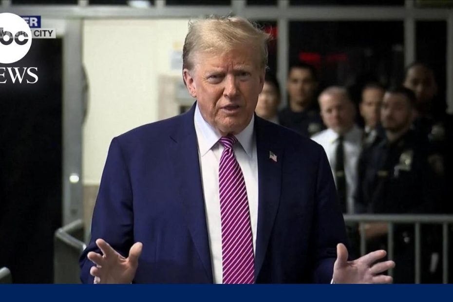 Trump trial: Prosecutors choose not to reveal planned witness identities in criminal trial