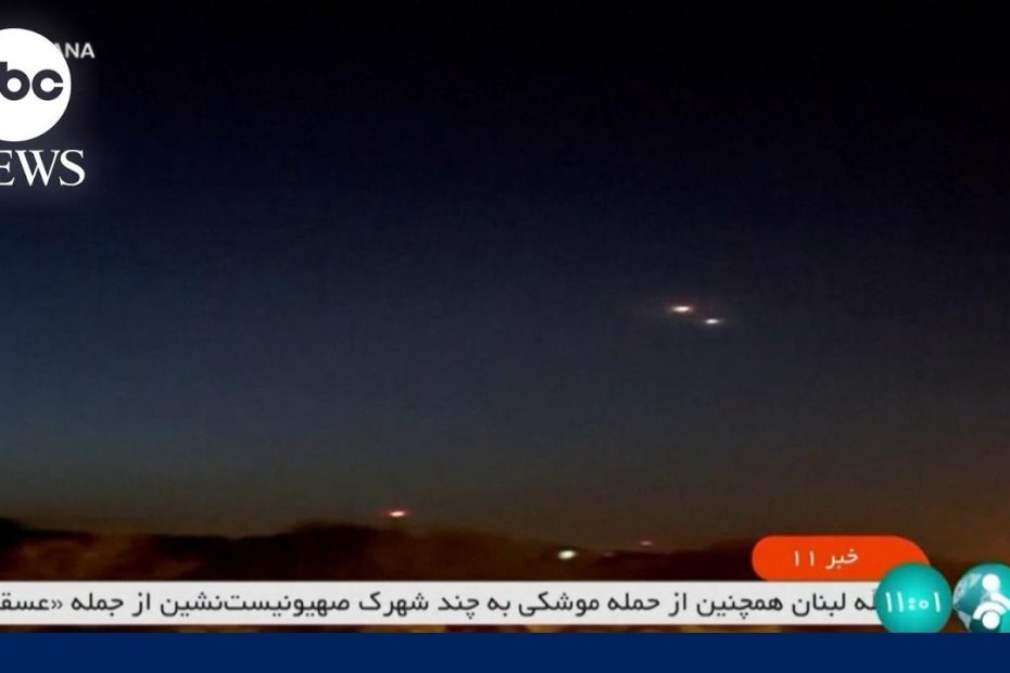 Israel responds to Iran attack