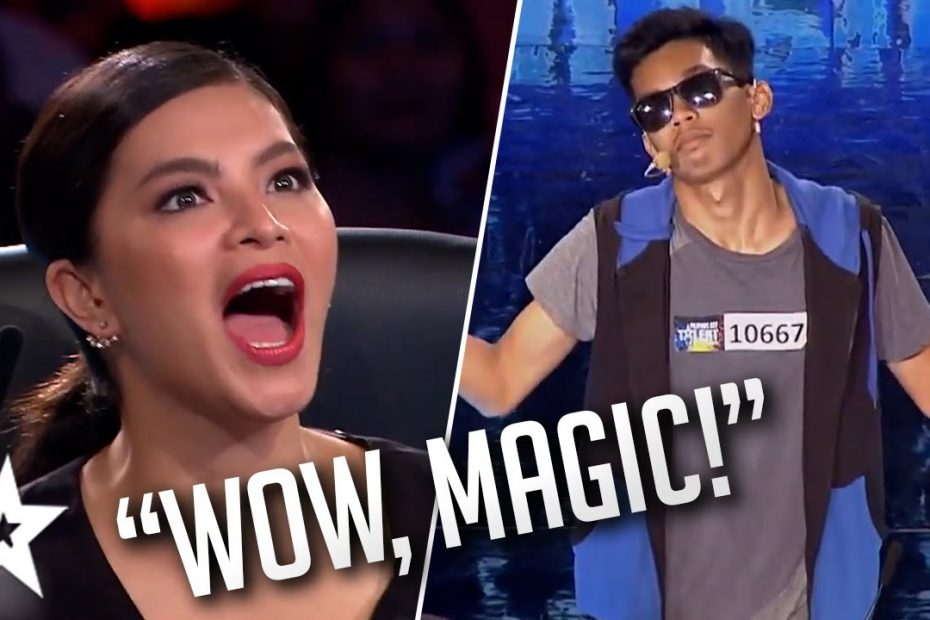 "Wow Magic!" AMAZING Sleight of Hand from Charismatic Magician on Philippine's Got Talent!
