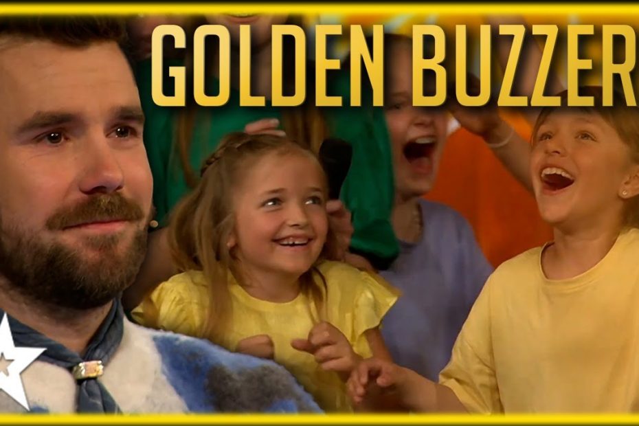 CUTE Kid Group Win the GOLDEN BUZZER With Their Greatest Showman Audition!