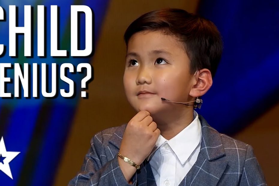 Worlds Smartest 8 Year Old? Child GENIUS Wins the Golden Buzzer! | Got Talent Global