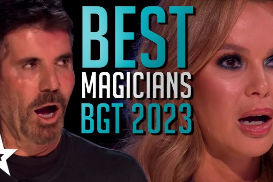 TOP 5 BEST MAGICIANS from Britain's Got Talent 2023 That Left The Judges SPELLBOUND!