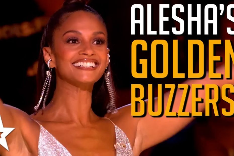 ALL ALESHA DIXON'S GOLDEN BUZZER Auditions from Britain's Got Talent!