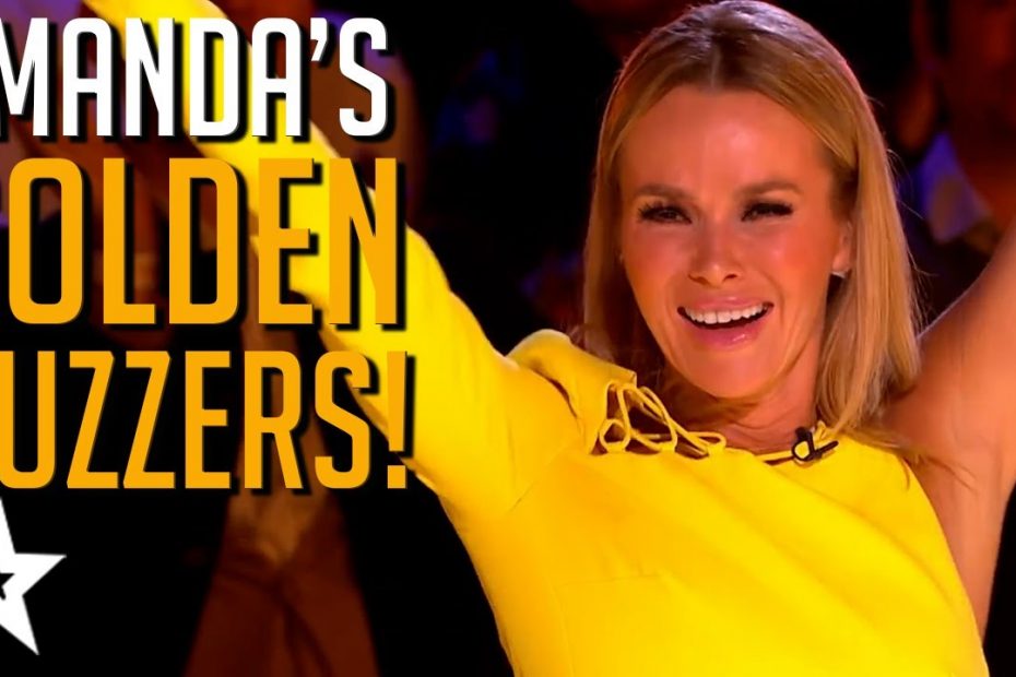ALL AMANDA HOLDEN'S GOLDEN BUZZER Auditions from Britain's Got Talent!