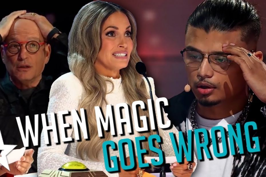 When Magic Goes Wrong! Can Magician Savio Joseph Win Over the Canada's Got Talent Judges?
