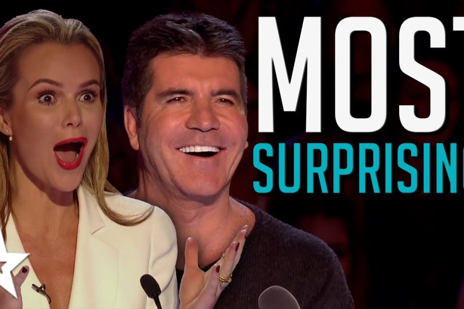 MOST SURPRISING Older Contestants EVER on Britain's Got Talent!