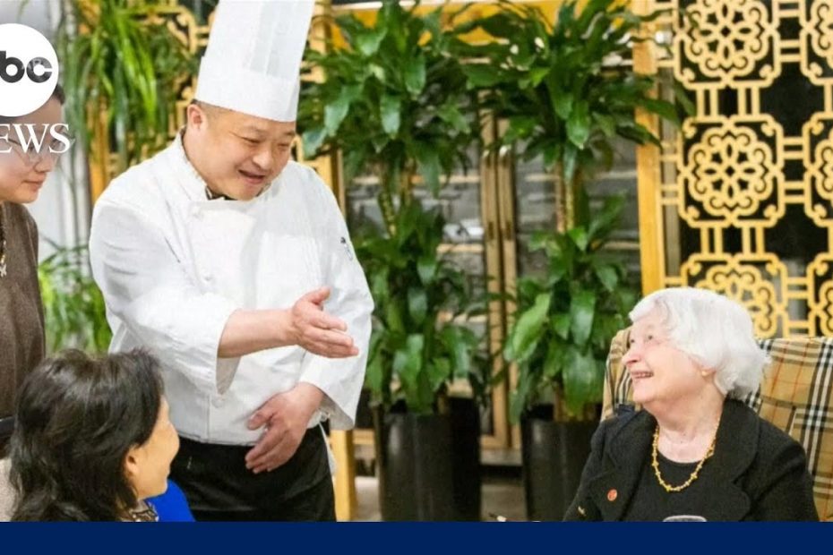 U.S. Treasury Secretary Janet Yellen's trip to China goes viral