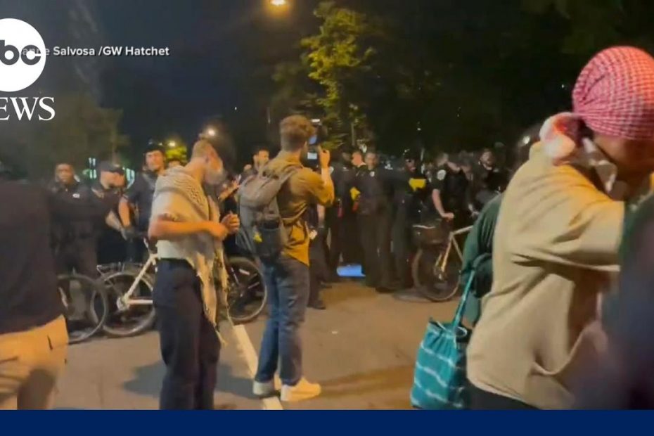 Police continue to break up pro-Palestine encampments on college campuses