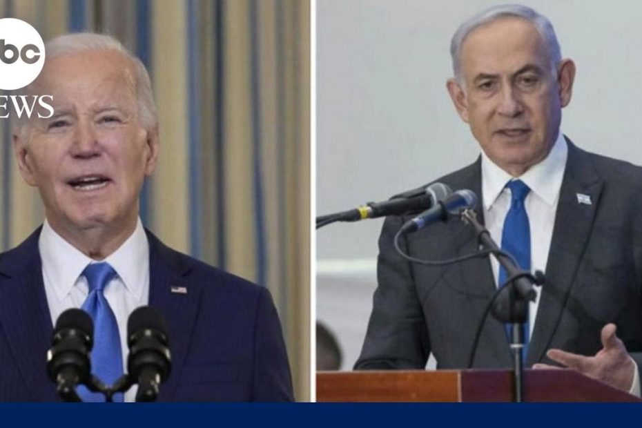 Netanyahu vows to go into Rafah despite Biden's opposition