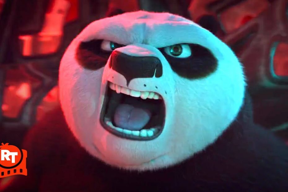 Kung Fu Panda 4 (2024) - Po & Zhen vs. the Chameleon, Awesome Fight Scene | Movieclips