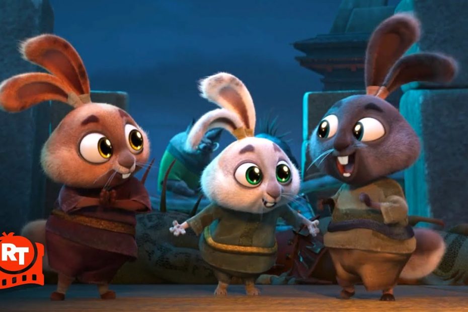 Kung Fu Panda 4 (2024) - The Cute Bunnies Are Mean! Scene | Movieclips
