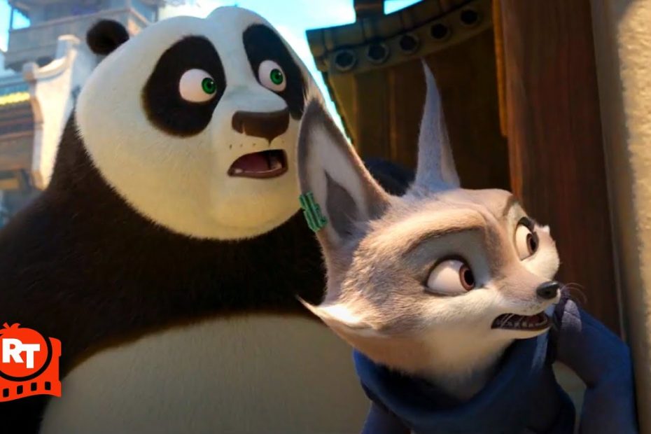 Kung Fu Panda 4 (2024) - I Laughed So Hard at this Chase Scene!