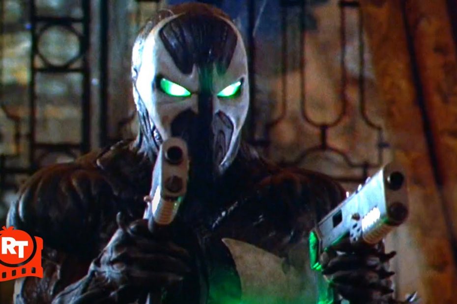 Spawn (1997) - Spawn Shoots Soldiers Scene | Movieclips
