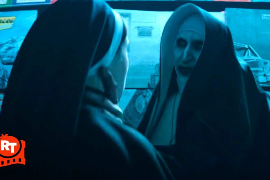 The Nun II (2023) - The Magazine Scare Scene | Movieclips