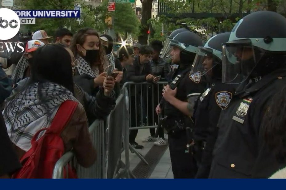 Police crack down on college protest encampments across the country