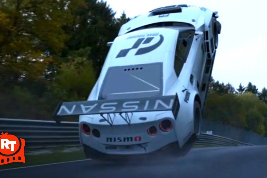 Gran Turismo: Based on a True Story (2023) - Jann Crashes at Nurburgring Scene | Movieclips