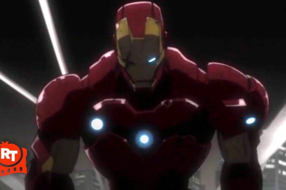 Iron Man: Rise of Technovore (2013) - Iron Man vs. Technovore Scene | Movieclips