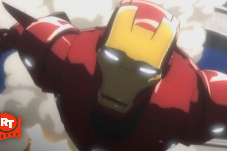 Iron Man: Rise of Technovore (2013) - Iron Man vs. Nick Fury's Mandroids Scene | Movieclips