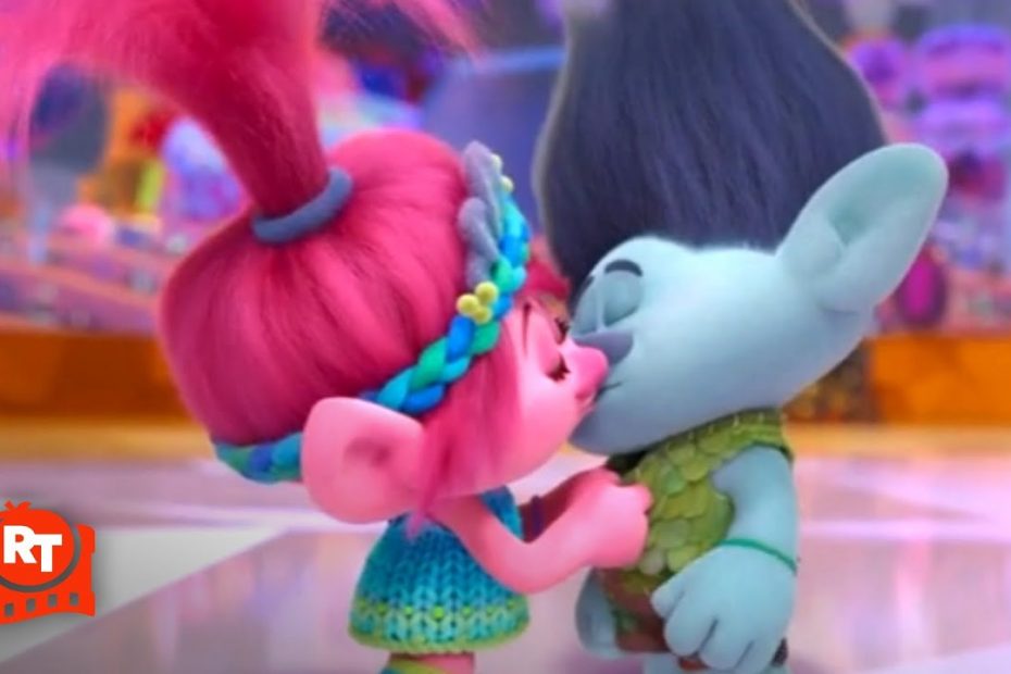 Trolls Band Together (2023) - Poppy Kisses Branch Scene