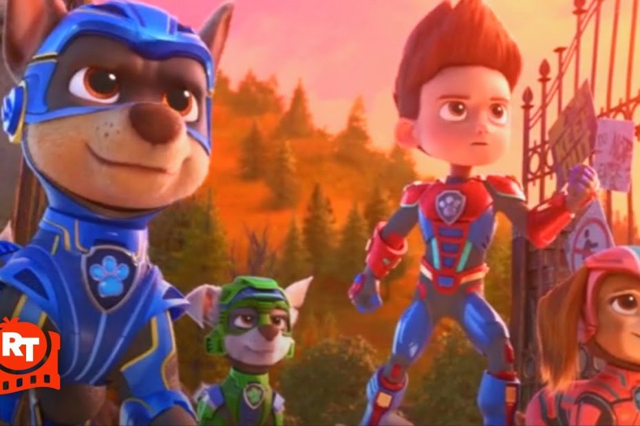 PAW Patrol: The Mighty Movie (2023) - PAW Patrol vs. Victoria Vance Scene | Movieclips