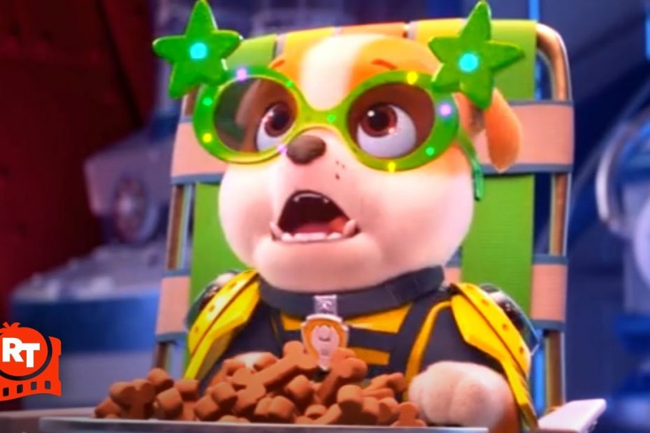 PAW Patrol: The Mighty Movie (2023) - The Meteor Wrecks Pup Tower Scene | Movieclips