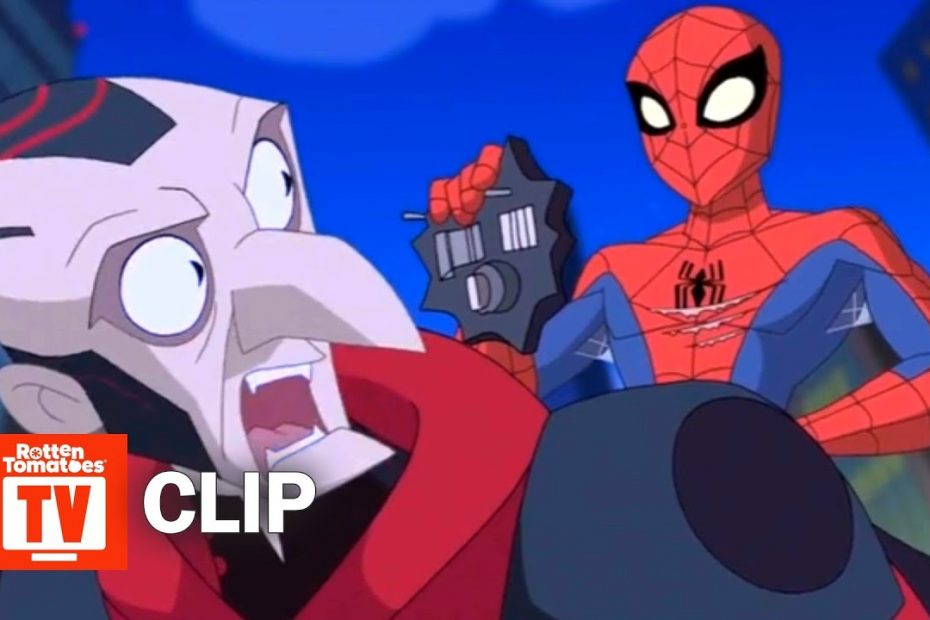 The Spectacular Spider-Man (2008) - Spider-Man vs. Vulture & the Enforcers Scene (S1E1)