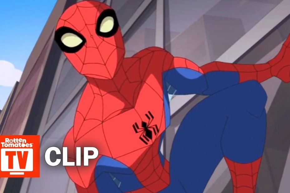 The Spectacular Spider-Man (2008) - Spider-Man Saves Norman Osborn From the Vulture Scene (S1E1)