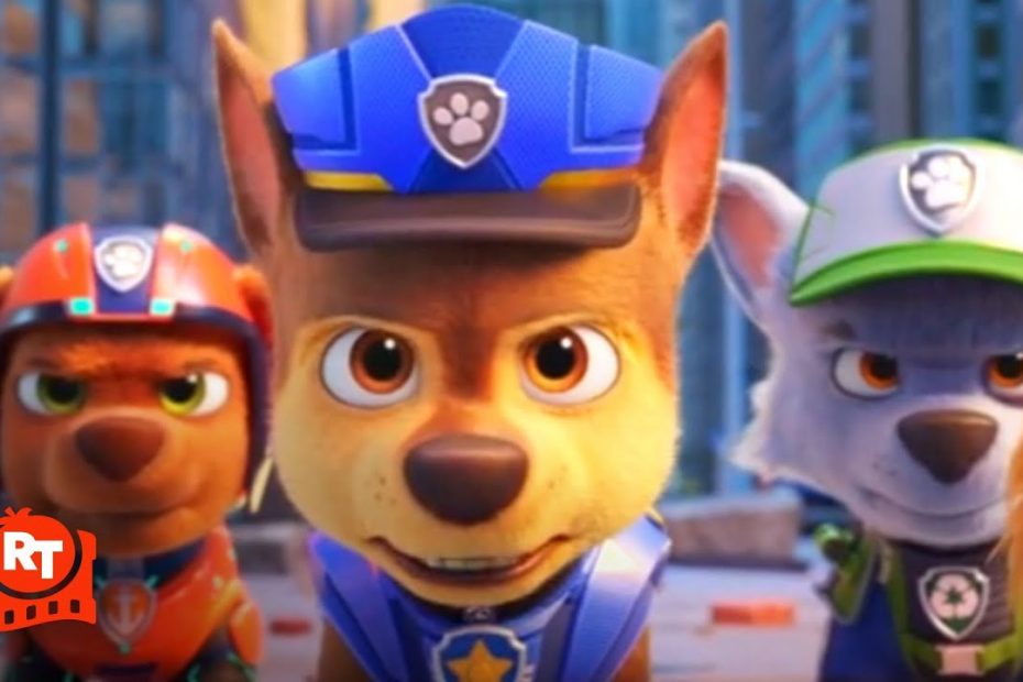 PAW Patrol: The Movie (2021) - Chase Arrests Mayor Humdinger Scene | Movieclips