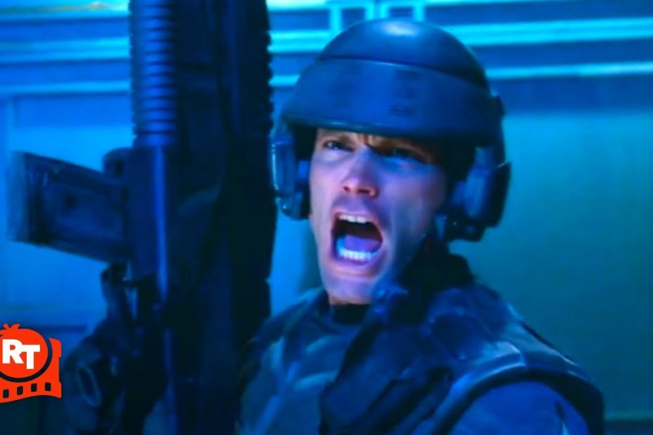 Starship Troopers 3: Marauder (2008) - Bugs Overrun the Base Scene | Movieclips