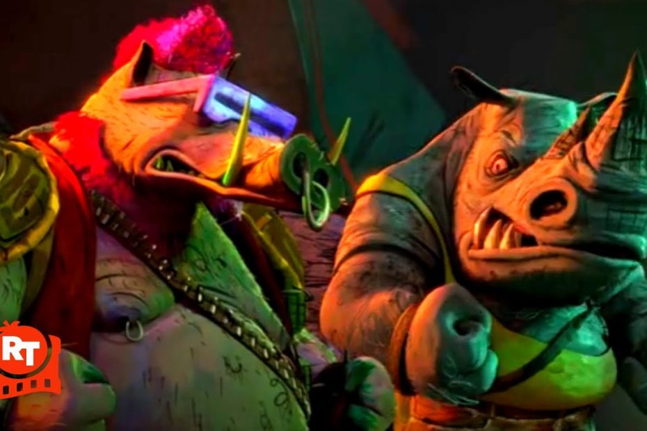 Teenage Mutant Ninja Turtles: Mutant Mayhem (2023) - The Mutants vs. Superfly Scene | Movieclips