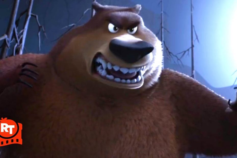 Open Season: Scared Silly (2015) - Boog Fights Shaw Funny Scene | Movieclips