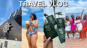 TRAVEL VLOG : MSC CRUISE GIRLS TRIP & A FEW DAYS IN DURBAN !