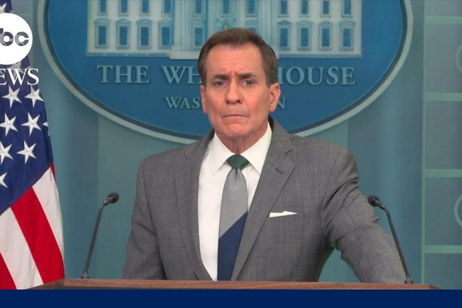 U.S. will not take part in any Israeli retaliation against Iran: U.S. national security coordinator