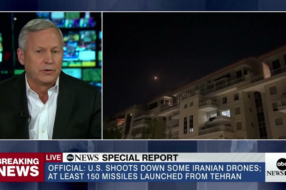 Iran fires dozens of missiles toward Israel