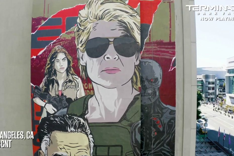 Terminator: Dark Fate (2019) - Mural Campaign - Paramount Pictures