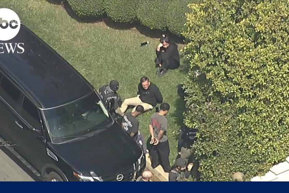 New video shows raid on Sean 'Diddy' Combs' LA home