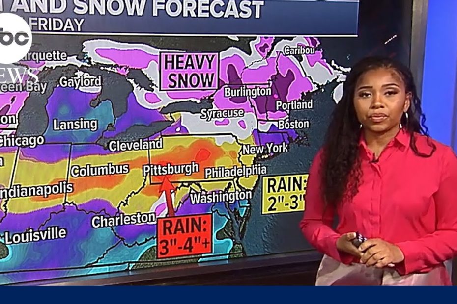 Dangerous weather on the move across the U.S.