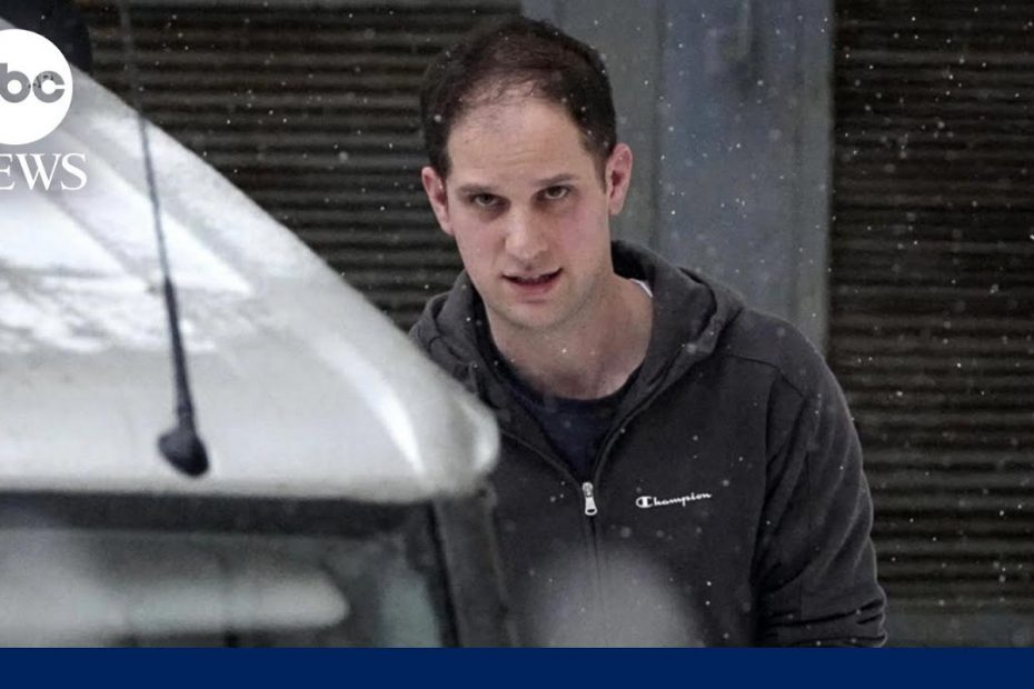 1 year since journalist Evan Gershkovich was detained in Russia