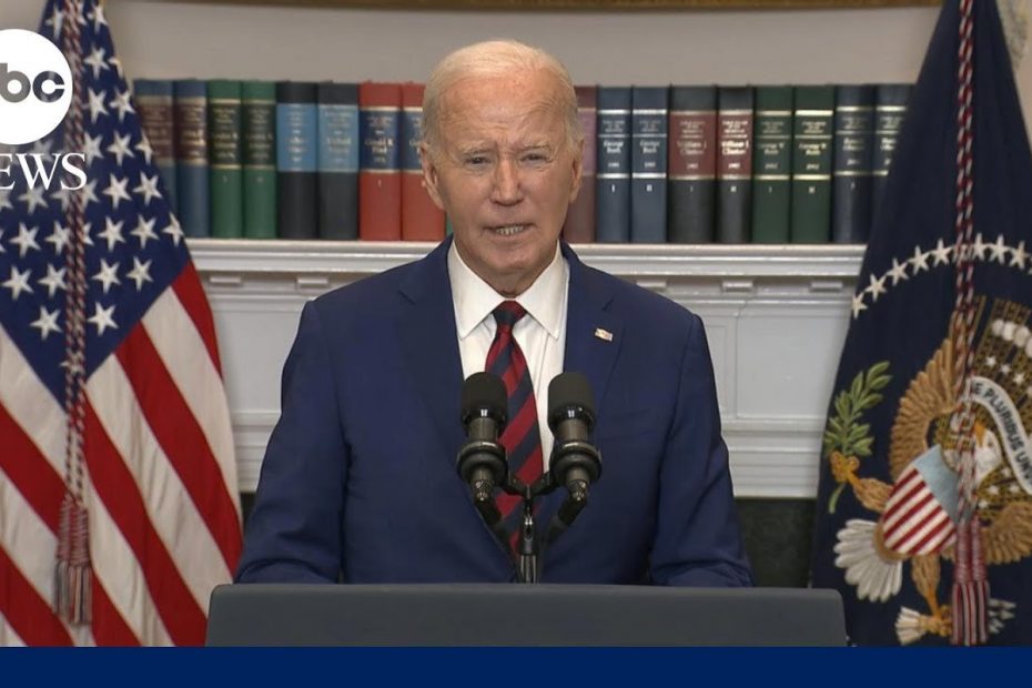 Biden delivers remarks on the Francis Scott Key Bridge collapse in Baltimore