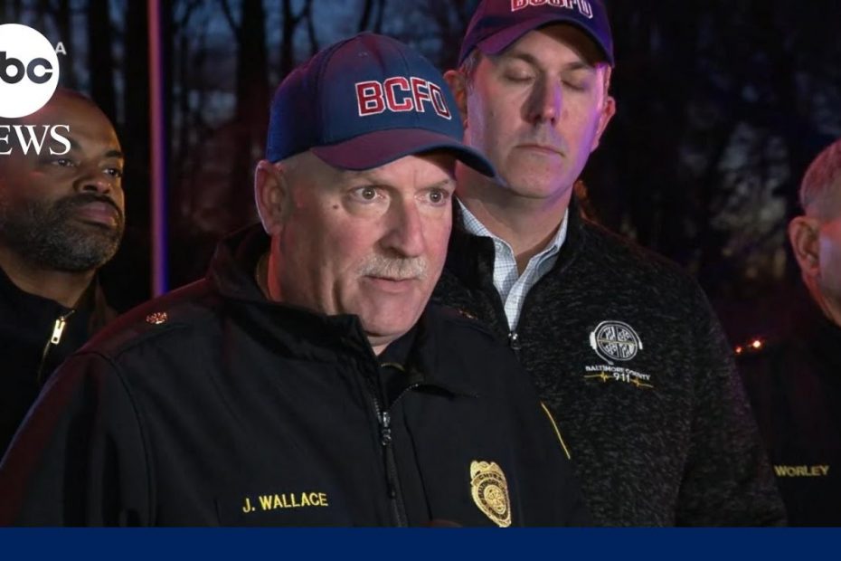 Baltimore City fire chief says two people rescued from water in wake of bridge collapse