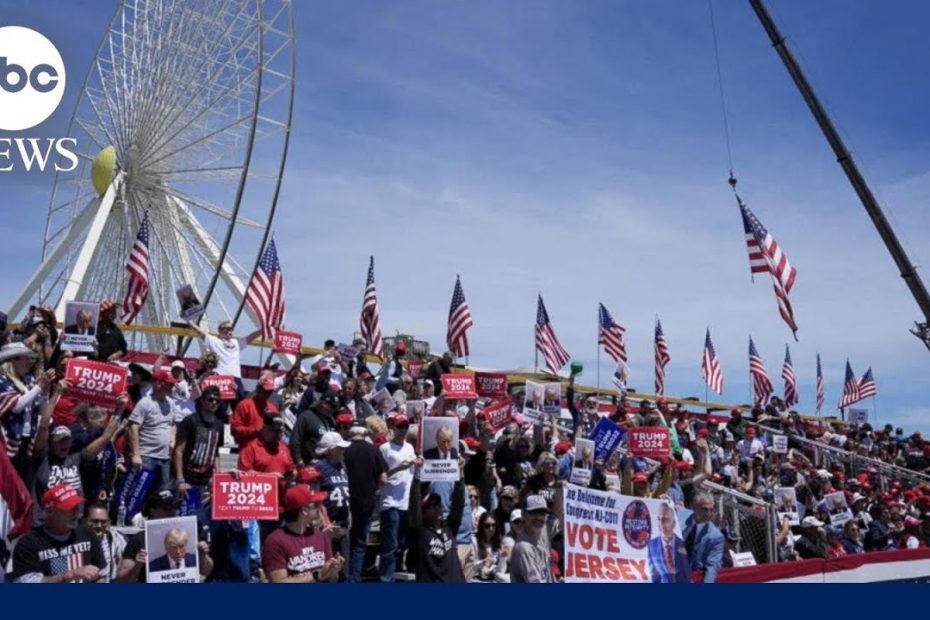 Donald Trump holds Jersey Shore campaign rally