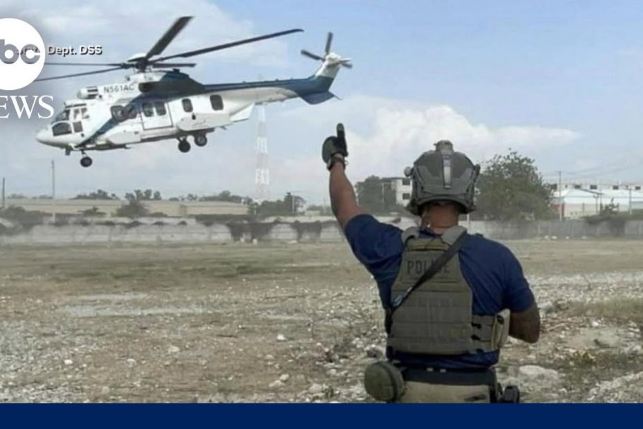New images show U.S. evacuating stranded Americans from Haiti amid gang violence