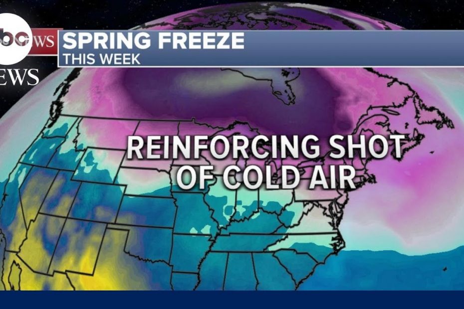 Freeze warnings on 1st day of spring