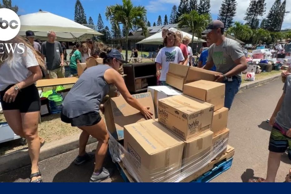 Urgent race to bring relief to Maui | WNT