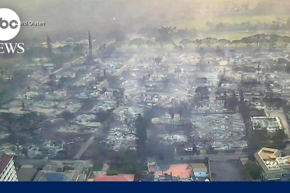 ‘It looks like a war zone’: Helicopter pilot on deadly Maui wildfires