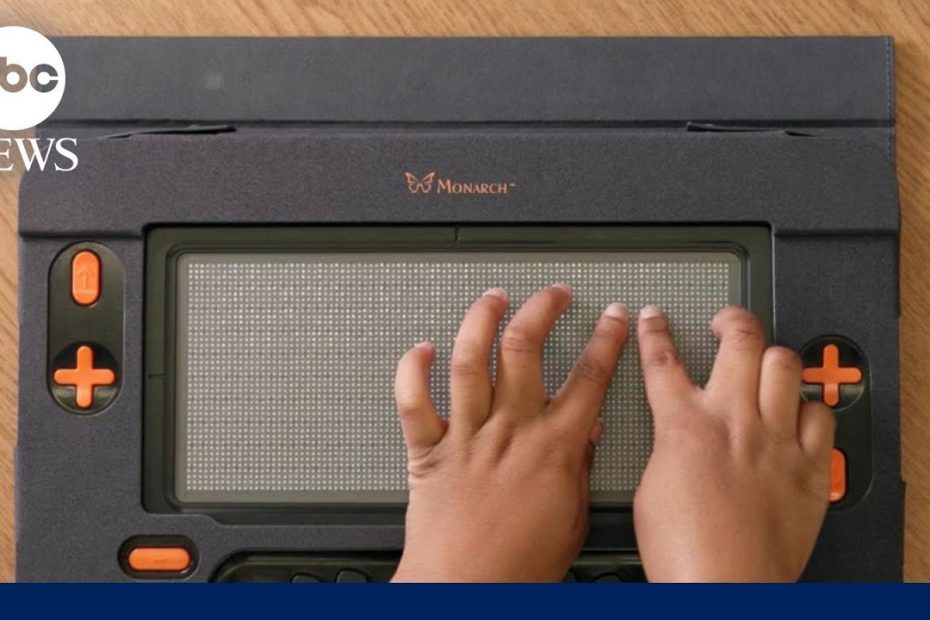 New tablet for the blind