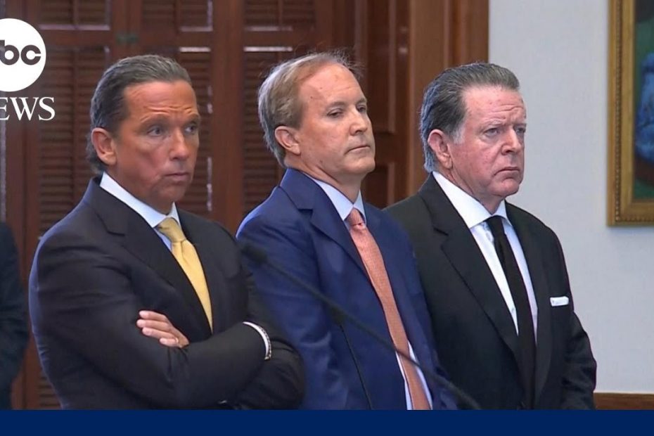 Closing arguments in Texas AG Paxton's impeachment trial | GMA