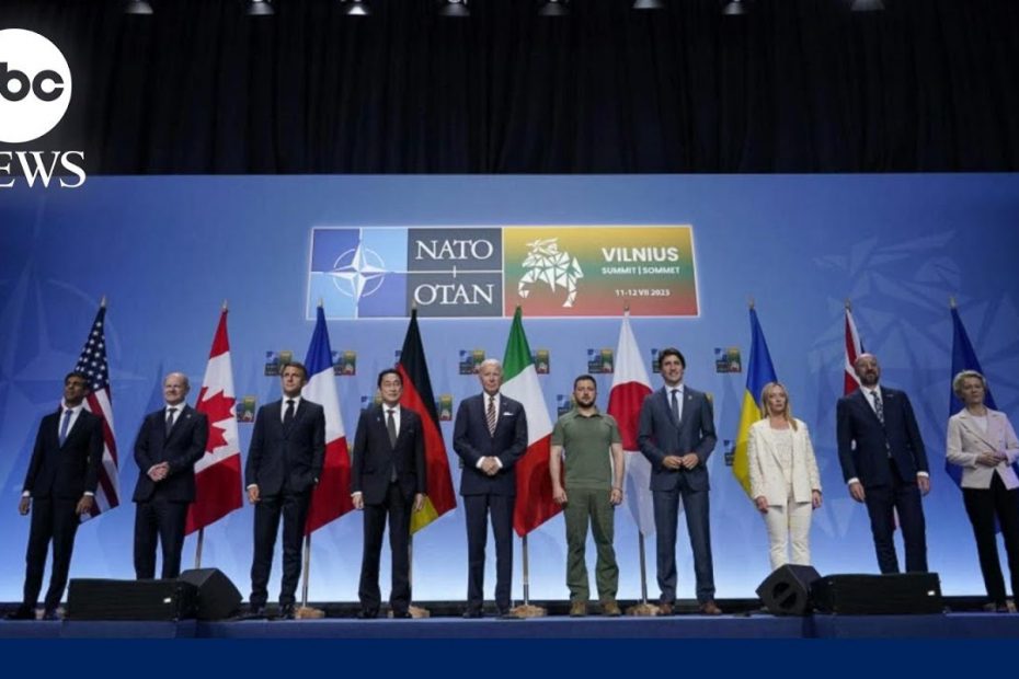 Biden reiterates commitment to Ukraine at NATO summit | ABCNL