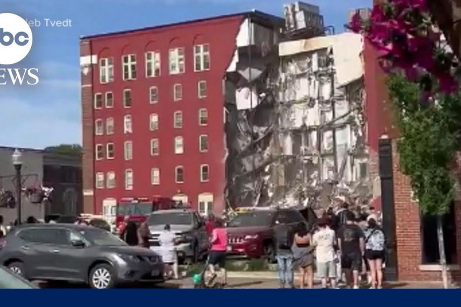 5 people unaccounted for after Iowa apartment collapse