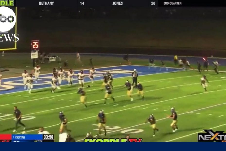 4 people shot at high school football game in Oklahoma | GMA